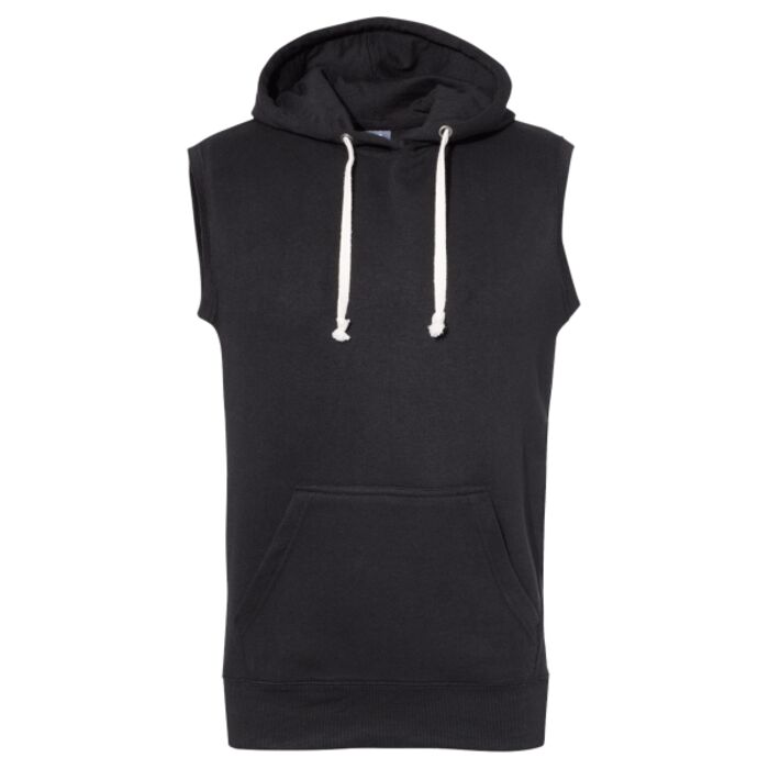 Adult Triblend Fleece Sleeveless Hooded Sweatshirt Thumbnail