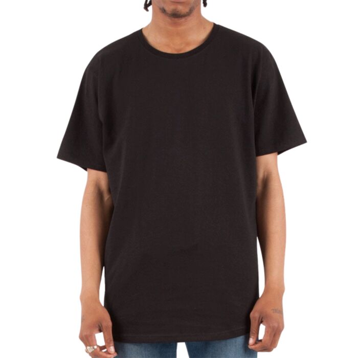 Adult Curved Hem Long T-Shirt Thumbnail