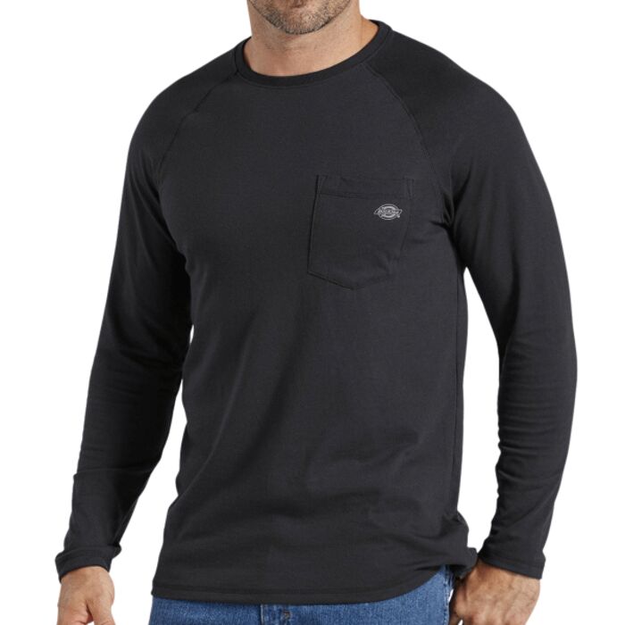 Men's Temp-iQ Performance Cooling Long Sleeve Pocket T-Shirt Thumbnail