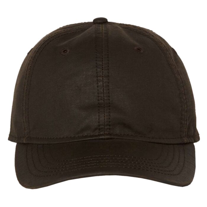 Landmark Unstructured Low-Profile Waxy Canvas Hat Thumbnail
