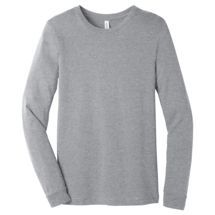 Unisex Heather CVC Long Sleeve Tee Thumbnail