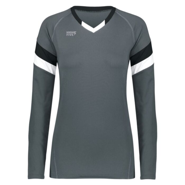 Girls TruHit Tri-Color Long Sleeve Jersey Thumbnail