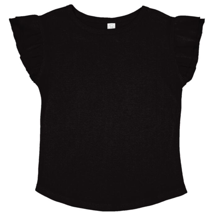 Toddler Flutter Sleeve T-Shirt Thumbnail