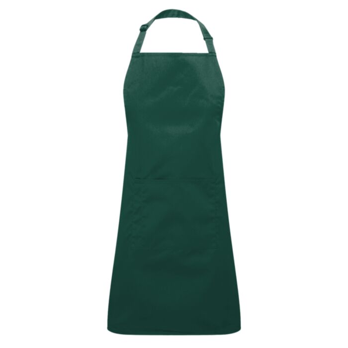 Unisex 'Colours' Recycled Bib Apron with Pocket Thumbnail