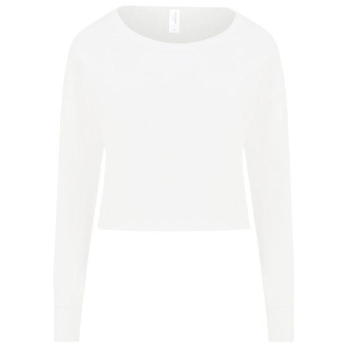 Ladies' Cropped Pullover Sweatshirt Thumbnail