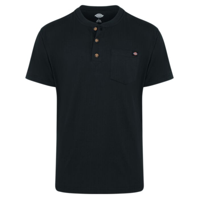 Men's Tall Heavyweight Traditional Short Sleeve Henley Thumbnail