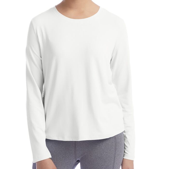 Ladies' Cutout Long Sleeve T-Shirt Thumbnail