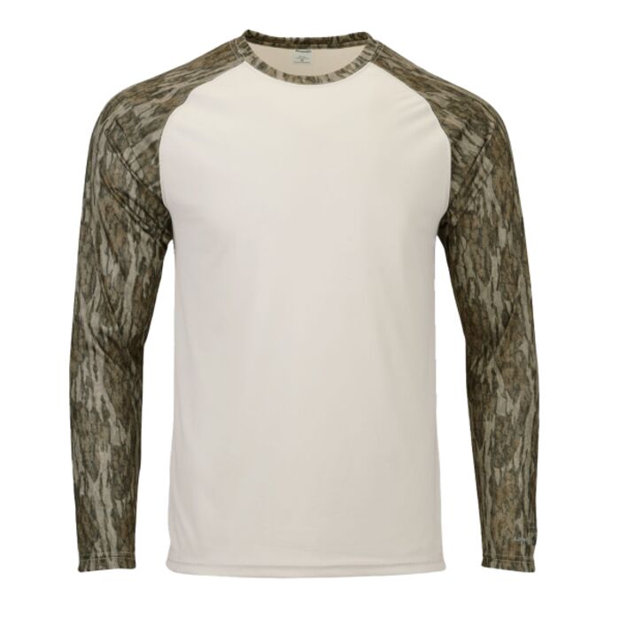 Men's Jackson Mossy Oak Colorblocked Long Sleeve T-Shirt Thumbnail