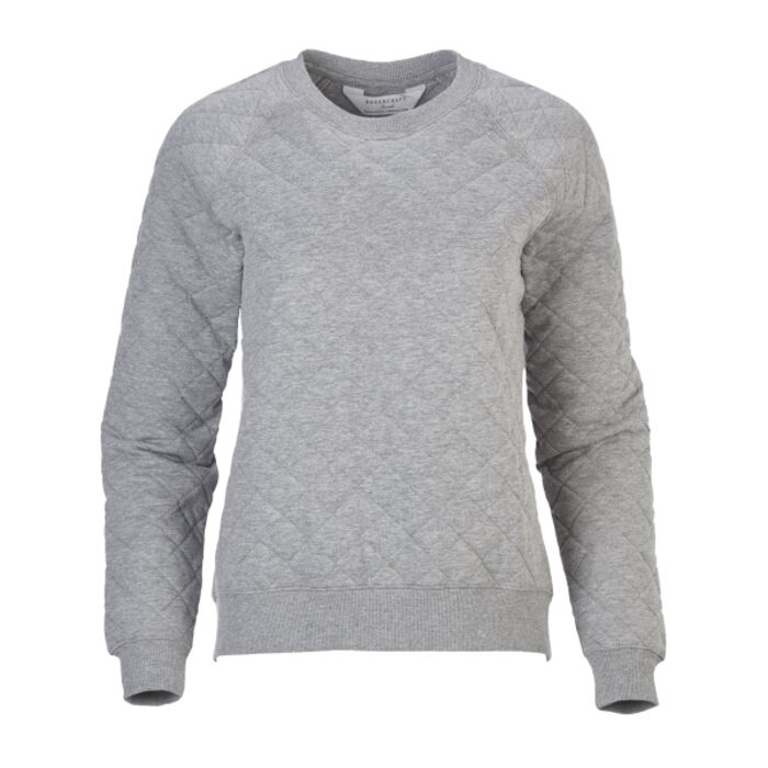 Ladies' Quilted Jersey Sweatshirt Thumbnail