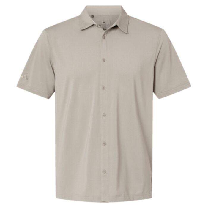 Men's Full Button Down Short Sleeve Shirt Thumbnail