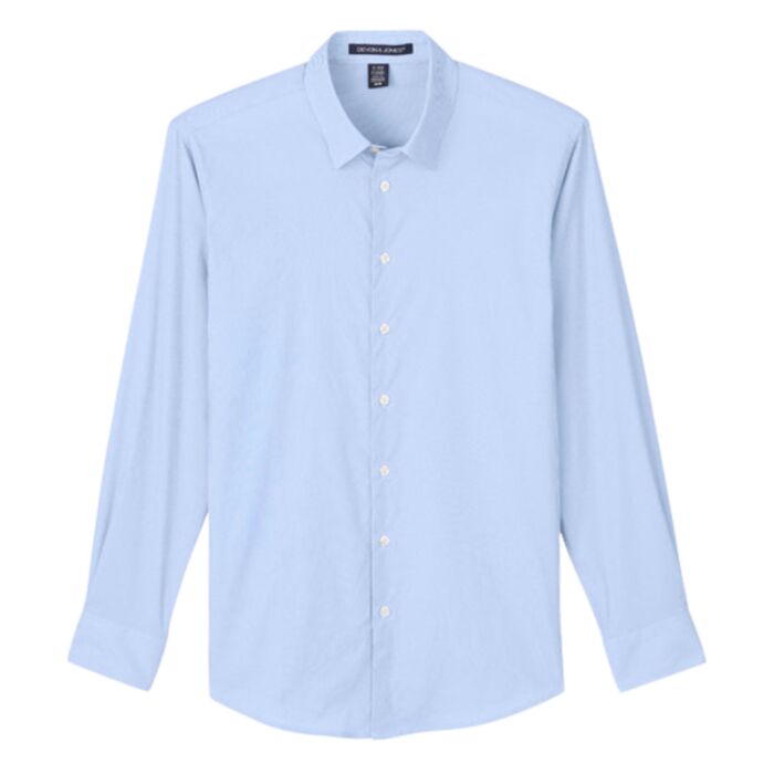 CrownLux Performance® Men's Microstripe Shirt Thumbnail