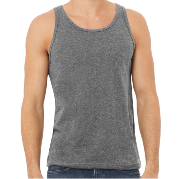 Unisex Heather CVC Tank Thumbnail