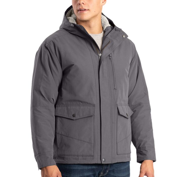 Men's Highland Quilt-Lined Micro-Duck Hooded Jacket Thumbnail