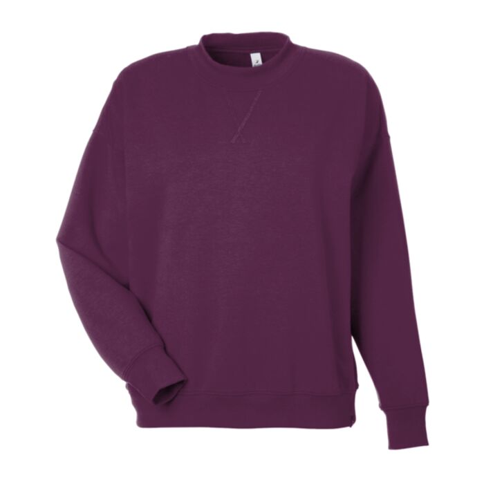 Ladies' Vintage Oversized Crew Pullover Thumbnail