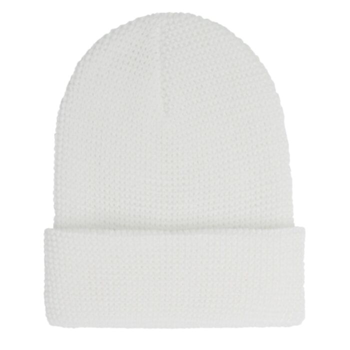 Waffle Cuffed Knit Beanie Thumbnail