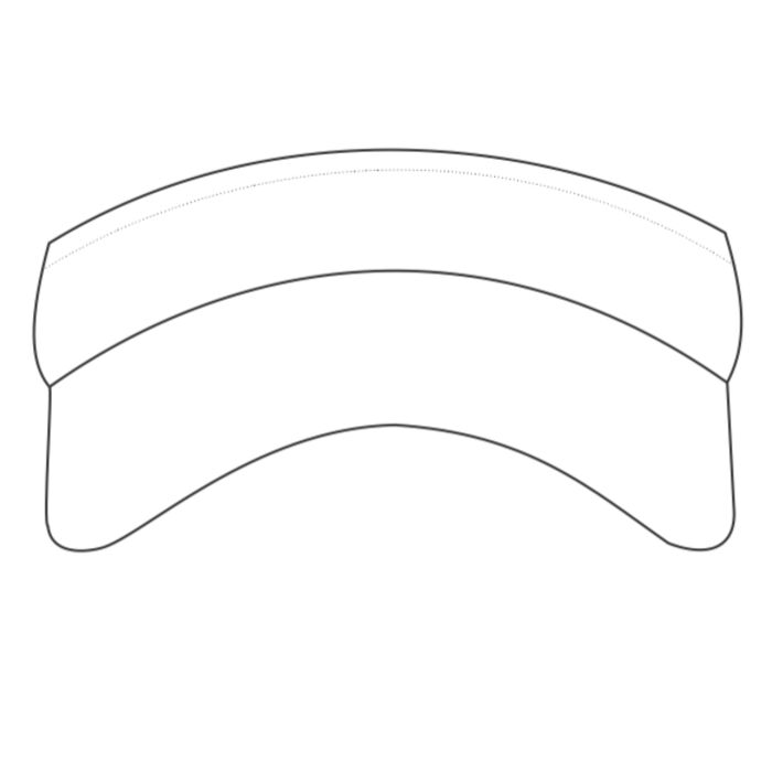 Cotton Twill Visor Thumbnail