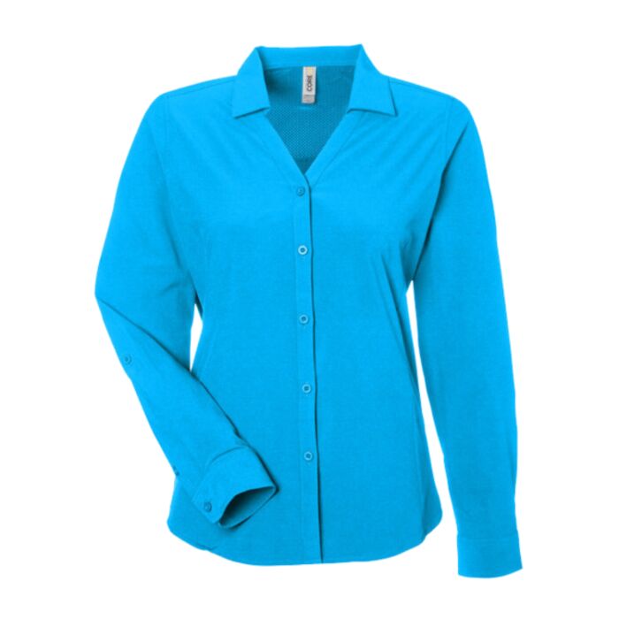 Ladies' Ultra UVP® Long-Sleeve Marina Shirt Thumbnail