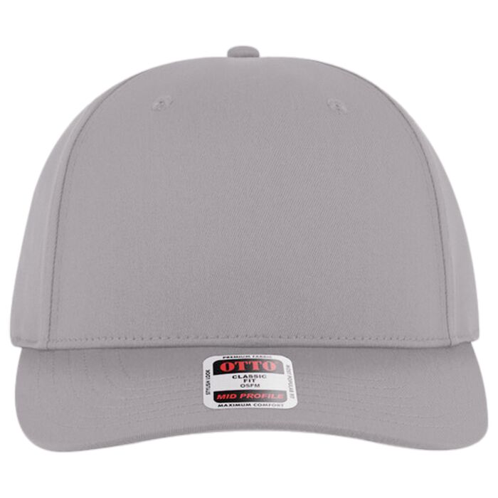 OTTO CAP Seamless 6 Panel Mid Profile Baseball Cap Thumbnail