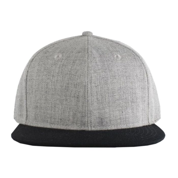 Wool Blend Heather Snapback Cap Thumbnail