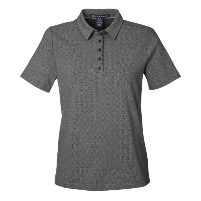 Women's Crownlux Performance® Geo Polo Thumbnail