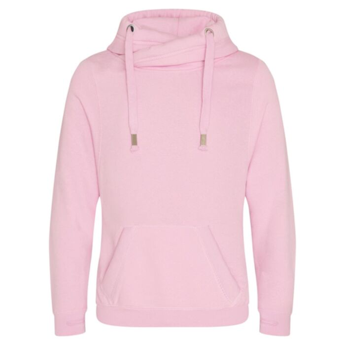 Unisex Cross Neck Hooded Sweatshirt Thumbnail