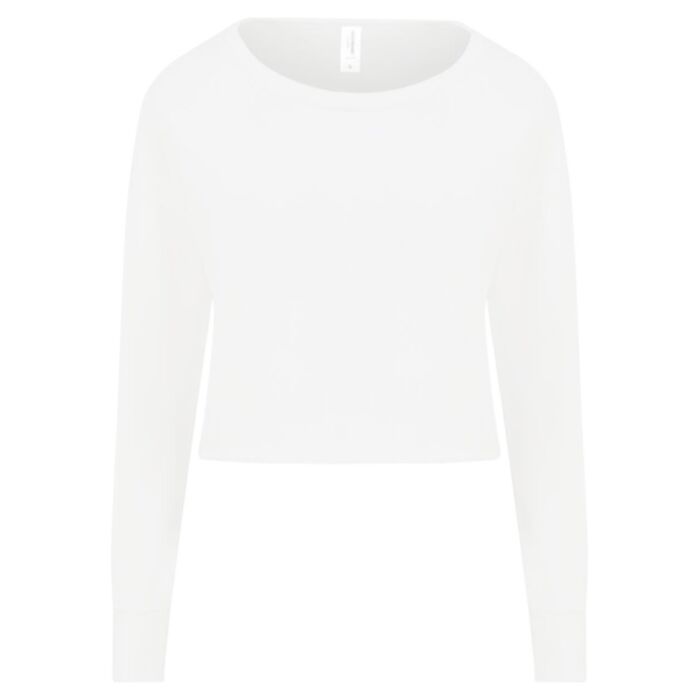 Women's Cropped Crewneck Sweatshirt Thumbnail