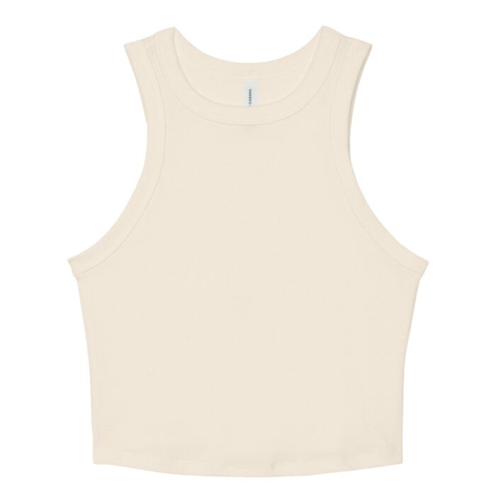 Women's Micro Rib Racer Tank Thumbnail