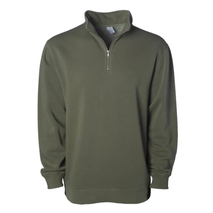 Unisex Pigment-Dyed Quarter-Zip Pullover Thumbnail