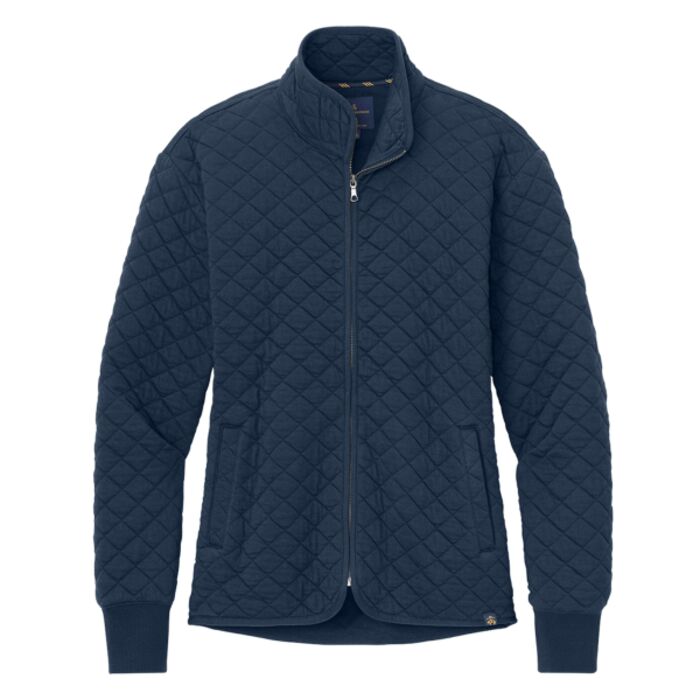Women's Diamond Quilt Full Zip Thumbnail