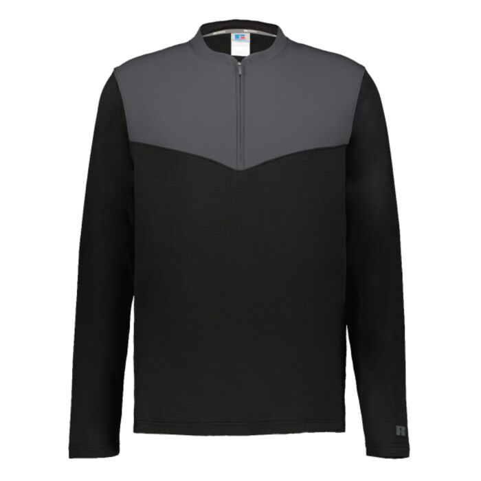 Unisex Sideline Grid Fleece Quarter-Zip Pullover Thumbnail