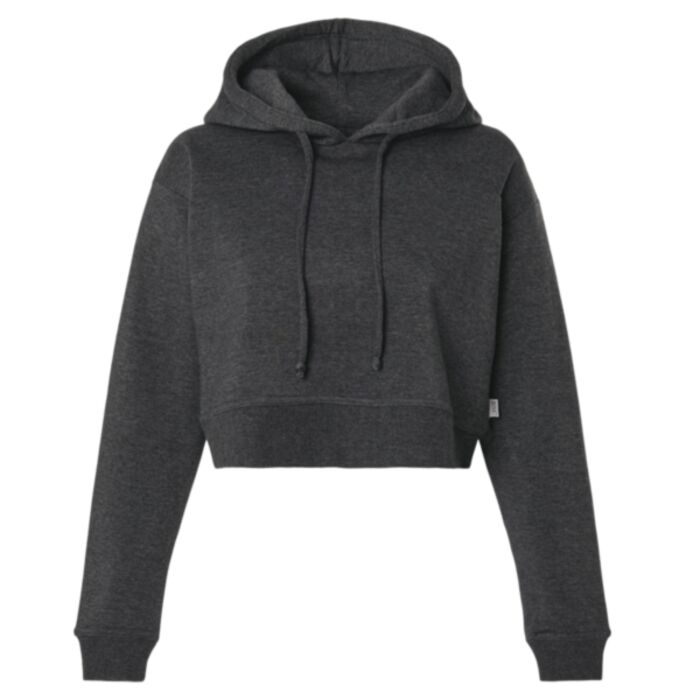 Women's Cropped Fleece Hooded Sweatshirt Thumbnail