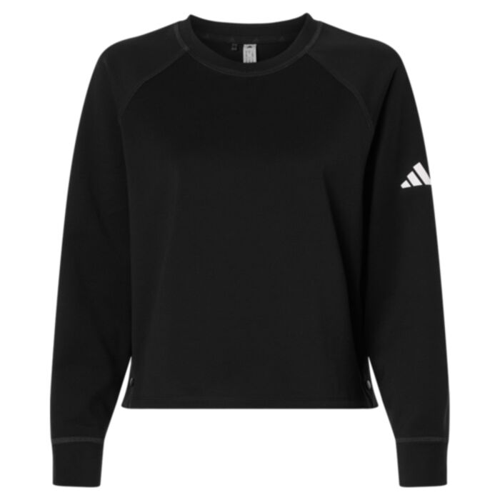 Women's Beyond Side-Snap Crewneck Sweatshirt Thumbnail