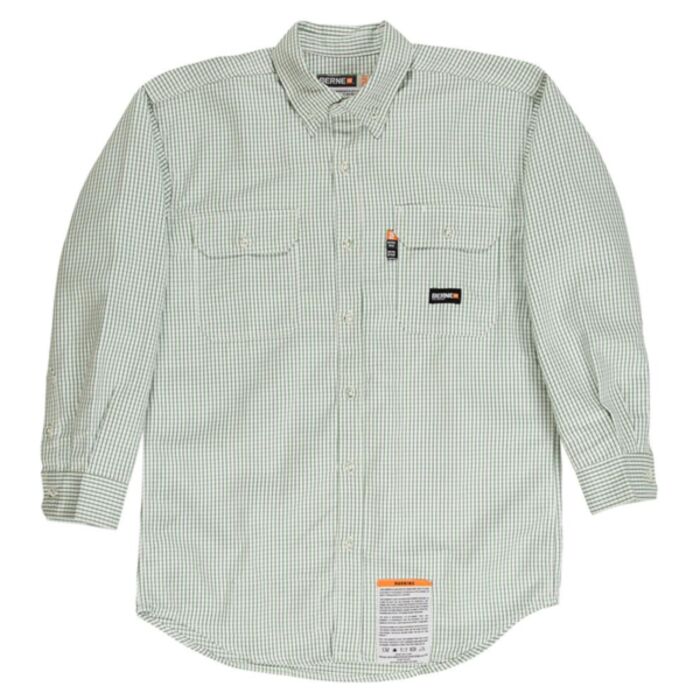 Men's Flame-Resistant Down Plaid Work Shirt Thumbnail