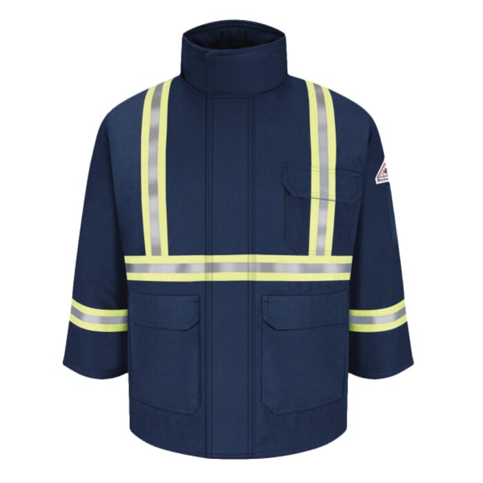 Men's Deluxe Parka With Reflective Trim - EXCEL FR® ComforTouch Thumbnail