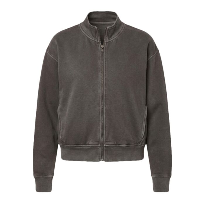Women's Garment-Dyed Full-Zip Jacket Thumbnail