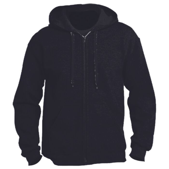 Adult Powerblend® Full-Zip Hooded Sweatshirt Thumbnail