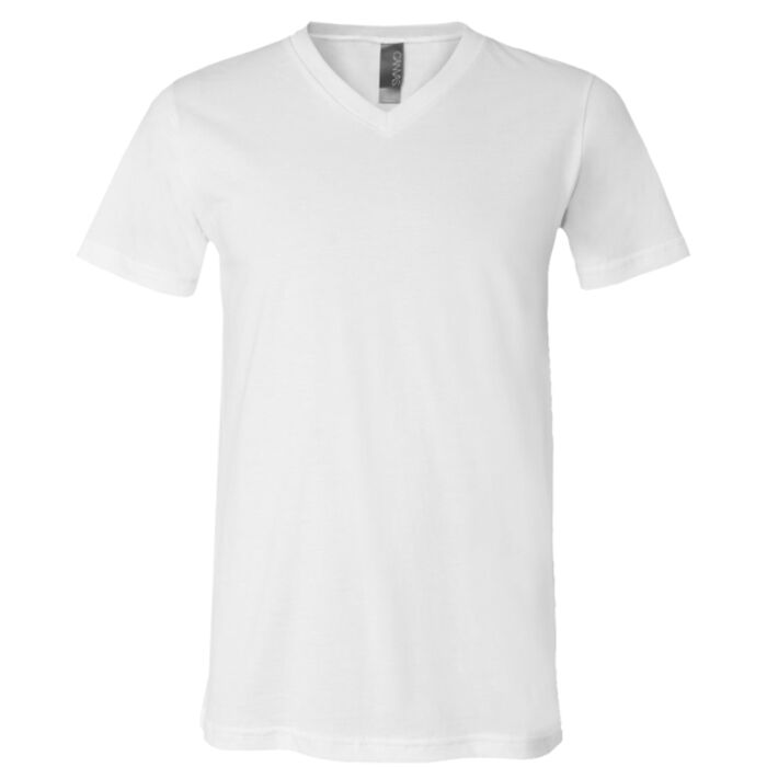 Unisex Jersey V-Neck Tee Thumbnail