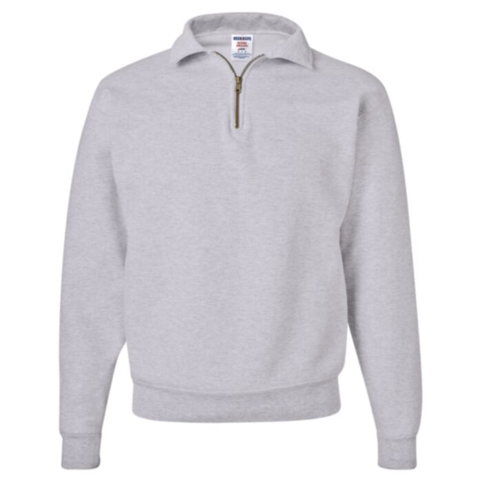 Unisex Super Sweats NuBlend® Quarter-Zip Cadet Collar Sweatshirt Thumbnail
