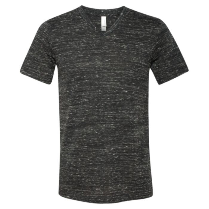 Unisex Textured Jersey V-Neck Tee Thumbnail