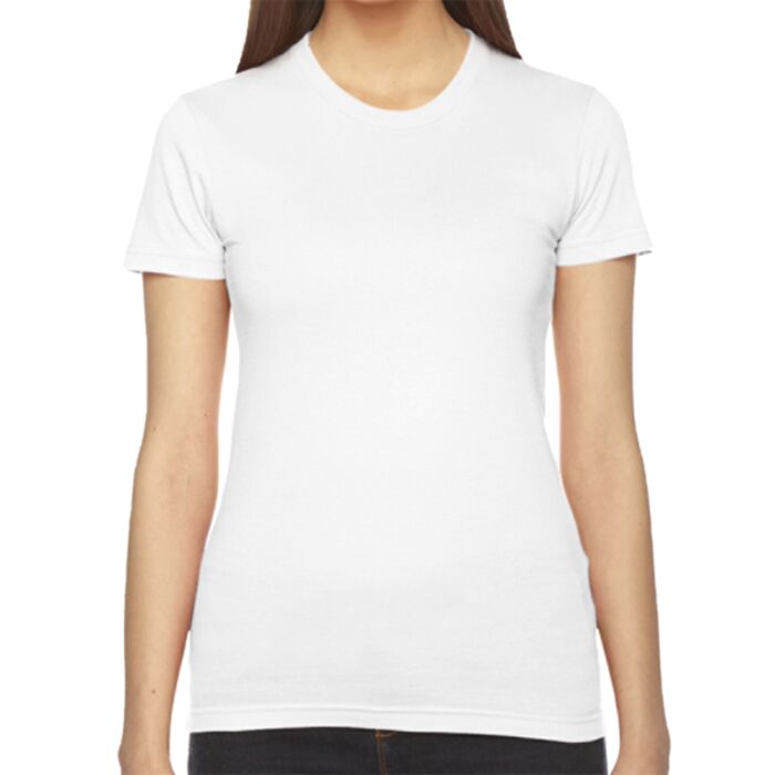 Ladies' Fine Jersey USA Made Short-Sleeve T-Shirt Thumbnail