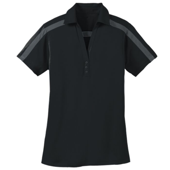 Women's Silk Touch Performance Colorblock Stripe Polo Thumbnail