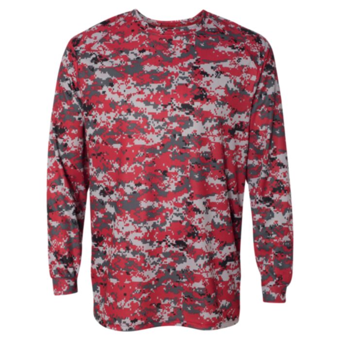 Men's Digital Camo Long Sleeve T-Shirt Thumbnail