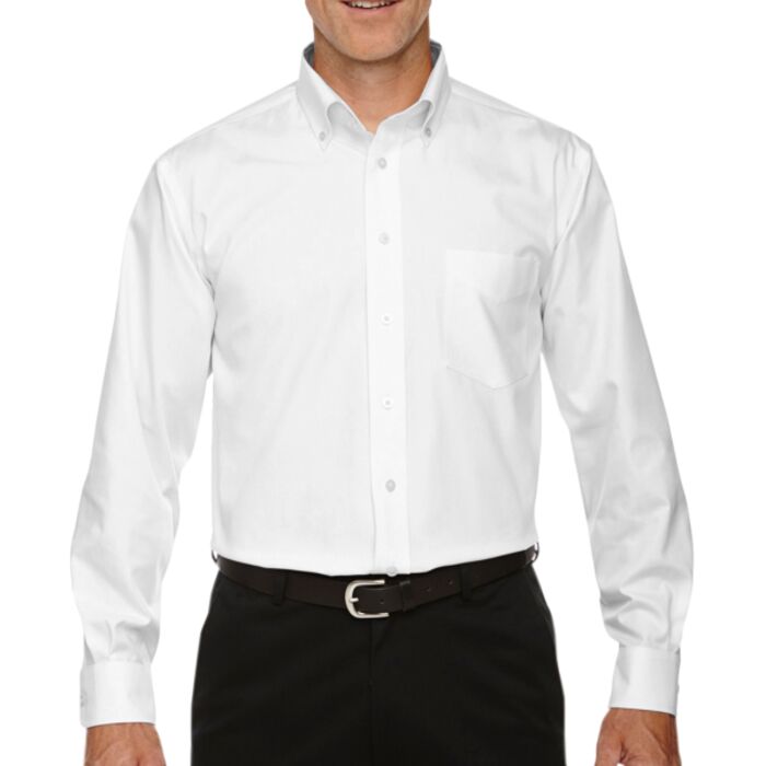 Men's Crown Collection® Solid Oxford Woven Shirt Thumbnail