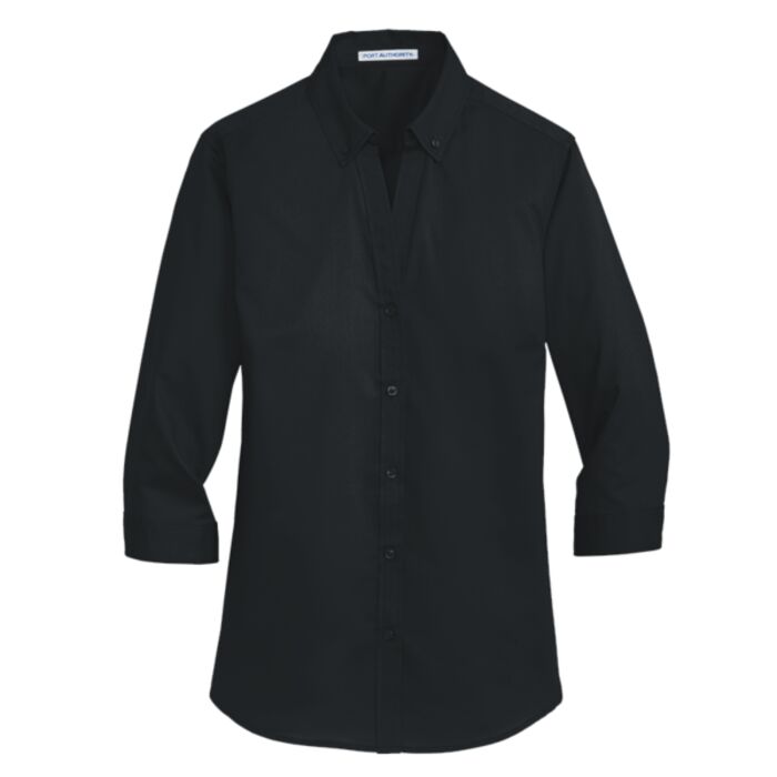 Women's 3/4 Sleeve SuperPro Twill Shirt Thumbnail