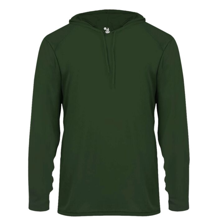 Unisex B-Core Hooded Long Sleeve T-Shirt Thumbnail