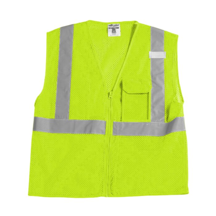 Unisex Clear ID Vest with Zipper Closure Thumbnail