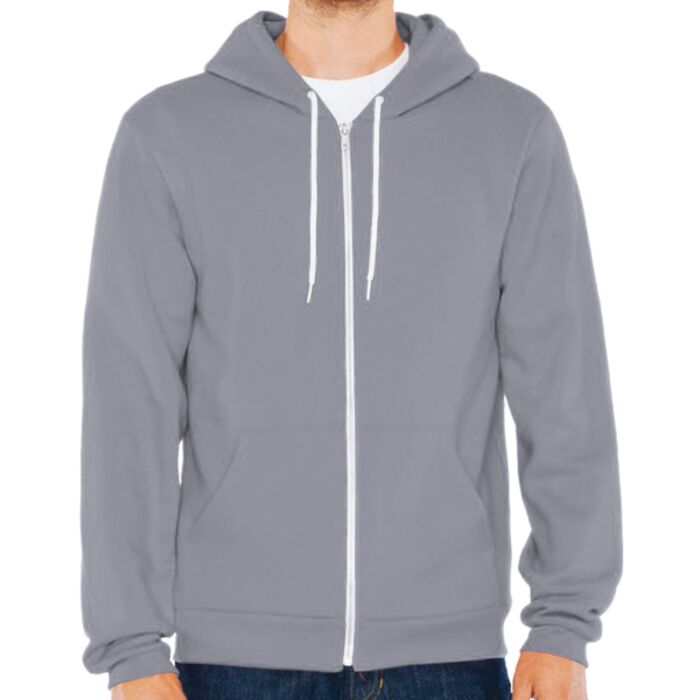 Unisex USA-Made Flex Fleece Full-Zip Hoodie Sweatshirt Thumbnail