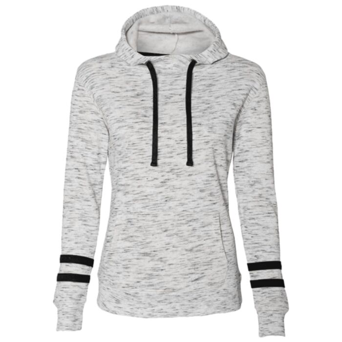 Ladies' Melange Scuba Neck Sweatshirt Thumbnail