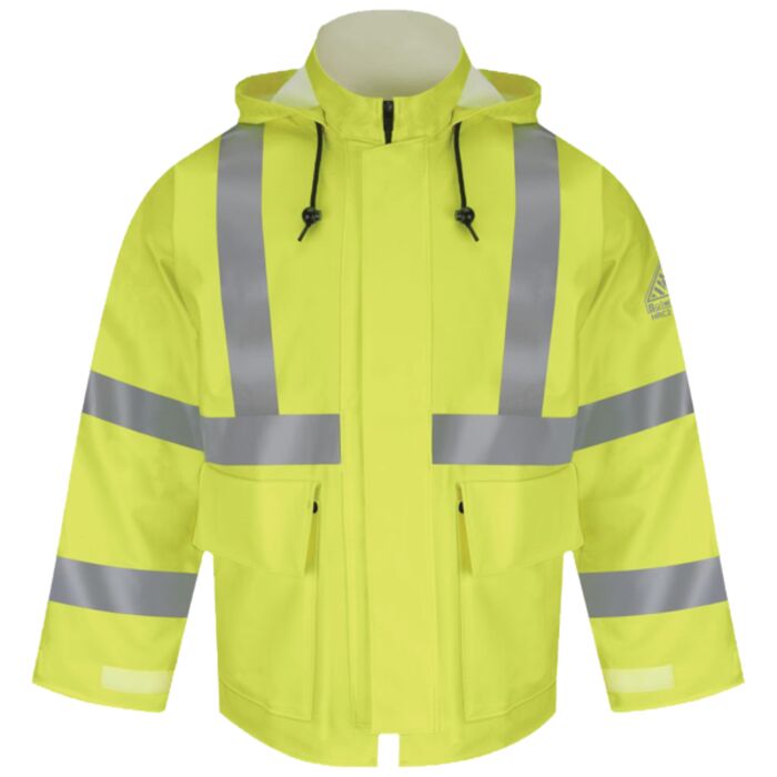 Men's Hi-Visibility Flame-Resistant Rain Jacket Thumbnail