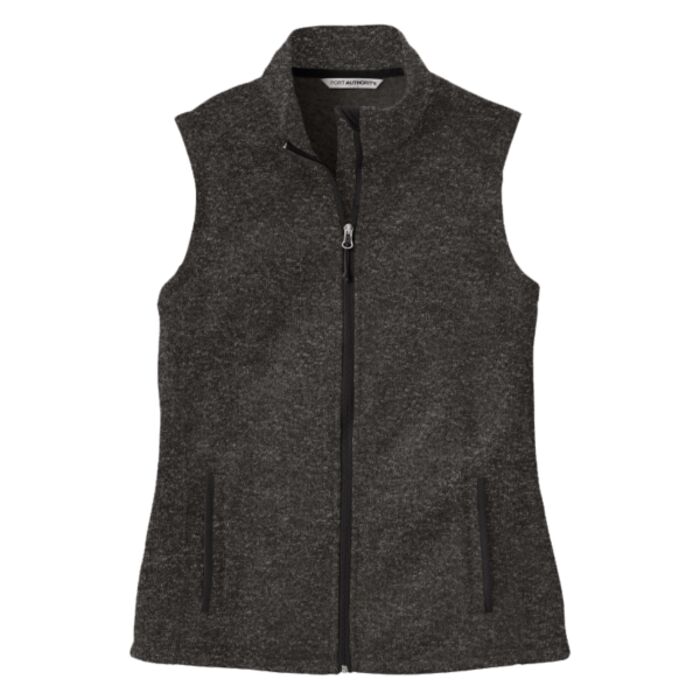 Women's Sweater Fleece Vest Thumbnail